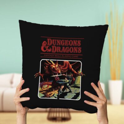 Dungeons And Dragons Vintage Pillow